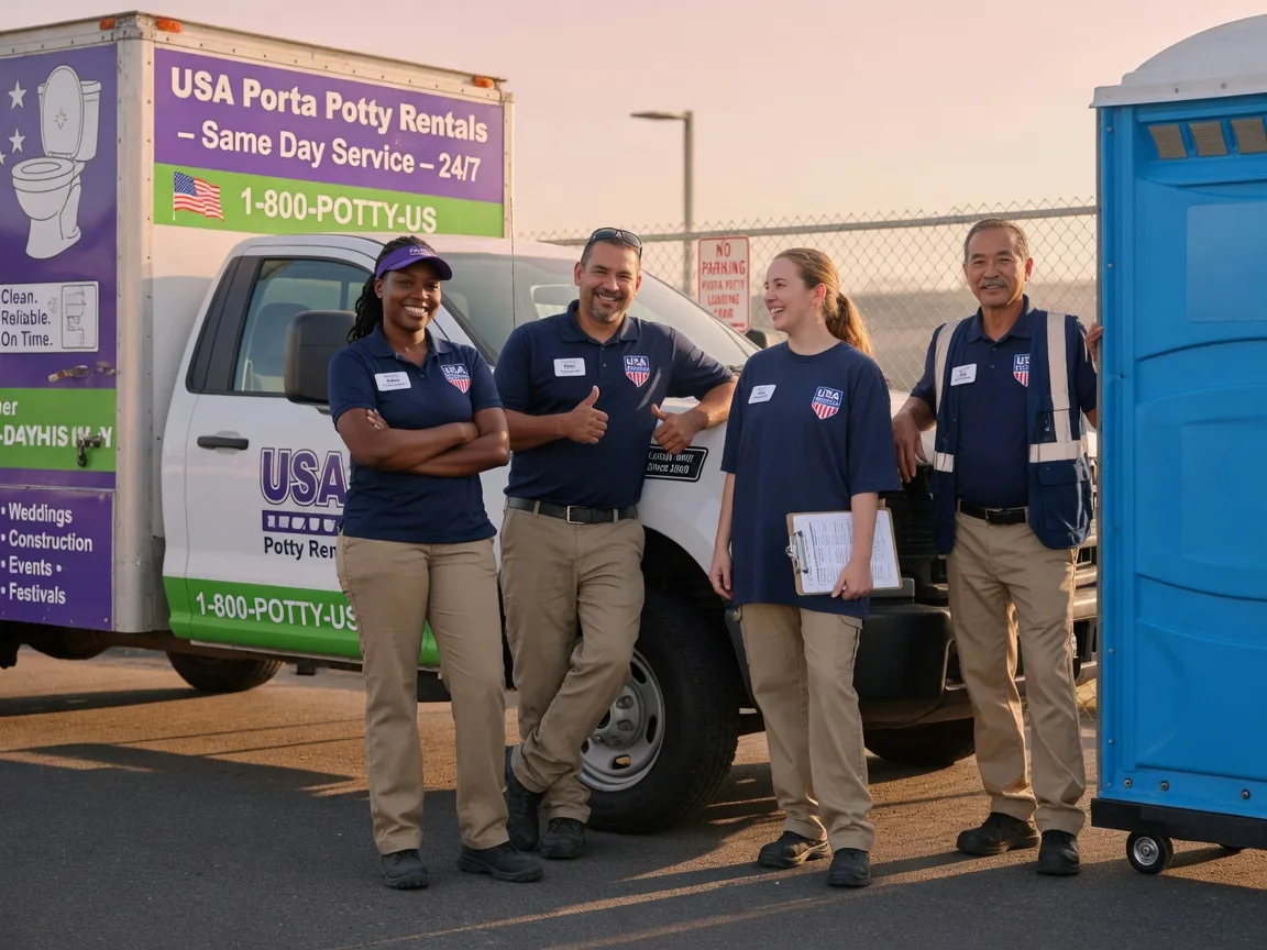 Porta Potty Rental company in Saint Petersburg, PA